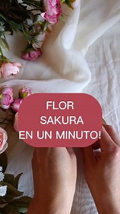 Flor Sakura🩷🌸 #crochet #crochetlove | Quiereme Mucho