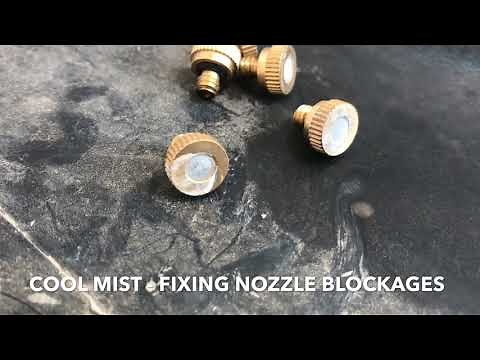 Cleaning the Misting Nozzles - DIY