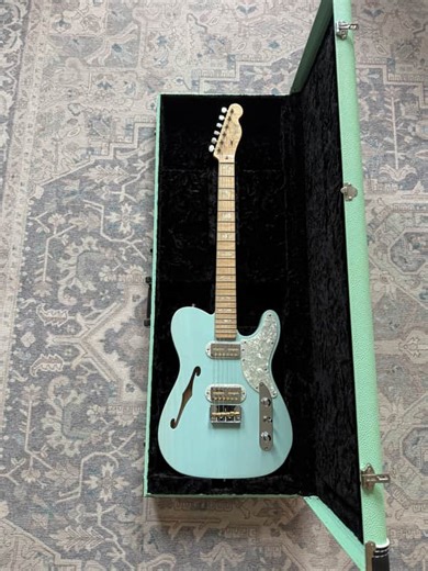Fender Parallel Universe II Tele Magico – Transparent Daphne Blue (2020) – Near Mint w/ OHSC + Case Candy | Reverb