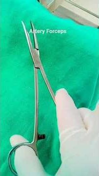 Artery Forceps | Surgical Instrument in Operation Theatre 🔪#surgical #ot #surgicalinstruments #dr