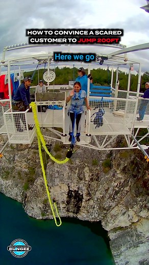 You heard the man… it’s not a bungee-magically-fall-off-the-tower, it’s a bungee JUMP! This jump took place at Great Canadian Bungee, Canada’s highest bungee jump, located in Chelsea, Québec! Book your jump today on our website! Vous l'avez entendu... ce n'est pas une chute-magique-de-la-tour à l'élastique, c'est un SAUT à l'élastique! Ce saut a eu lieu au Great Canadian Bungee, le plus haut saut à l'élastique au Canada, situé à Chelsea, Québec! Réservez votre saut dès aujourd'hui sur notre site