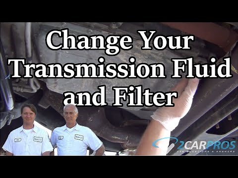 Transmission Filter and Fluid Service Ford F-150 2011-2014