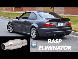 E46 M3 rasp eliminator | Affordable & effective bottle resonator BEFORE and AFTER!