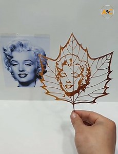 672K views · 2.7K reactions | Art of shaping with leaves So amazing :O :O | Art & Crafts | Facebook