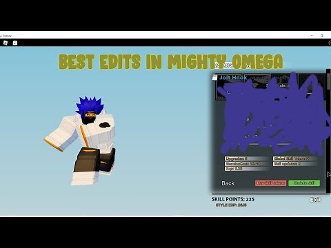 *Must Watch*BEST EDITS FOR SKILLS IN Mighty Omega | Roblox