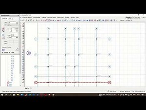 INSERT COLUMNS, BEAMS, WALLS AND SLAB WITH PROTASTRUCTURE 2018 (For Beginners) ‪@CAD_MADE_EASY‬