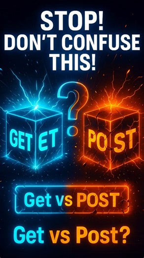 GET vs POST: Beginner’s Most Common Confusion SOLVED! ⚡