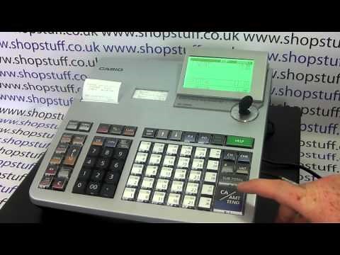 How To Issue A Cash Refund On The Casio SE-S3000 or PCR-T2300 Cash Registers