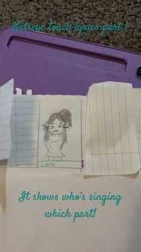 Touch color coded lyrics part 1