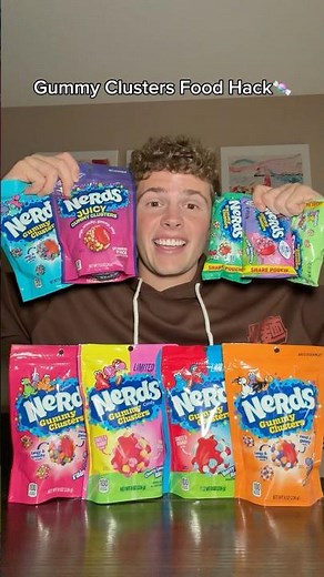 Eating and Rating Every Flavor of Nerds Gummy Clusters!