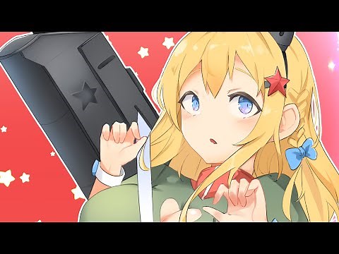 Make a moe SU-122 Character