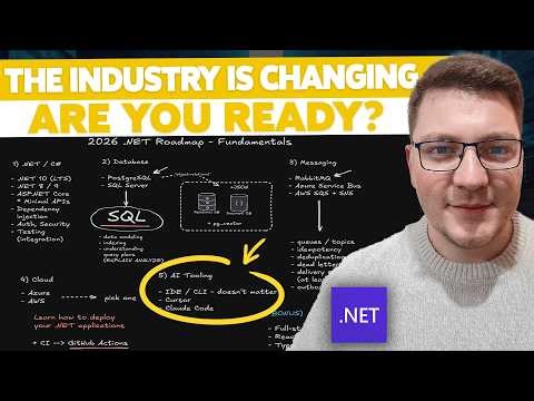 My Practical .NET Developer Roadmap for 2026 (Fundamentals Edition)