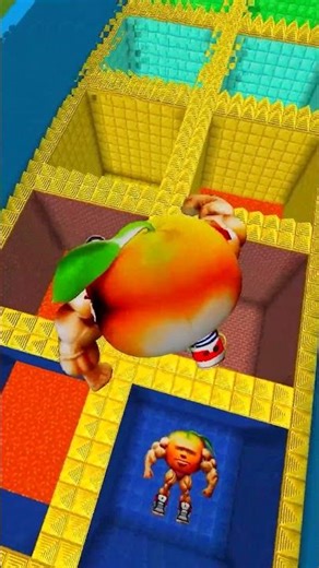 Italian Brainrot animals vs Squid Game Lava Jump traps #minecraft #shorts #brainrot #italianbrainrot