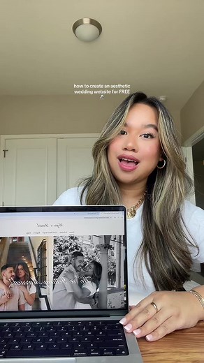 How to Create an Aesthetic Wedding Website for FREE 🤵‍♀️💍