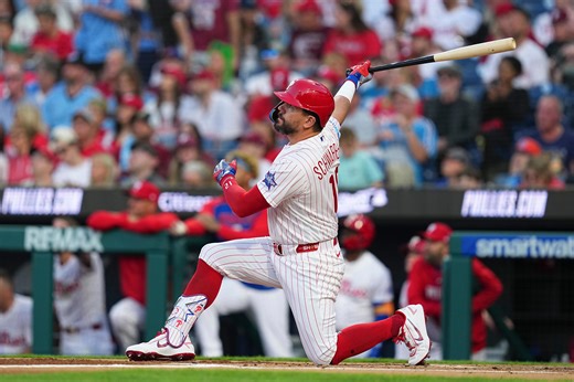 See Phillies DH Kyle Schwarber hit his 350th career home run