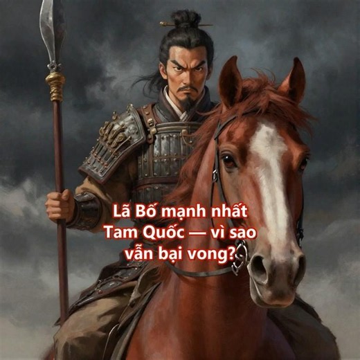 Lã Bố mạnh nhất Tam Quốc — vì sao vẫn bại vong?