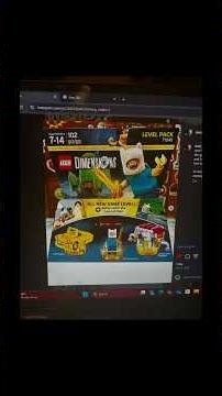 Lego Dimensions Finn The Human Level Pack Set