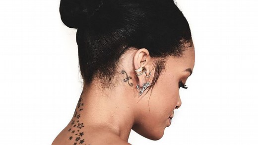 20 Cute Behind the Ear Tattoos for Women