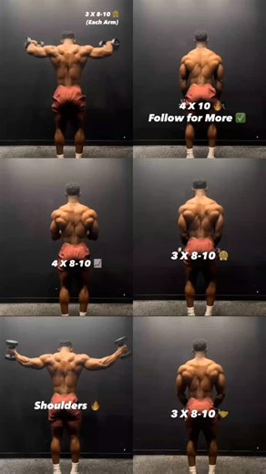 MUSCLIX | Workout Plans on Instagram: "🔥 Full Shoulder Workout 🏋️ . . 💪 FREE DOWNLOAD – Get your 6-Week Workout Plan + 100 Protein Recipes + Fat Loss Foods Index + Weekly Planner 👉 Download FREE now (link in bio)! . . Credits: starboy_camair . . shoulder workout, full shoulder routine, dumbbell shoulders, grow delts, wide shoulders workout, upper body training, hypertrophy delts, push day workout #ShoulderWorkout #Delts #BuildMuscle #UpperBody #PushDay #MensFitness #StrengthTraining #TheMusc
