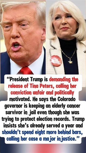 "Trump Blasts Colorado Over Tina Peters Case "#trump#donaldtrump#tinapeters#trumpnews#usanewstoday