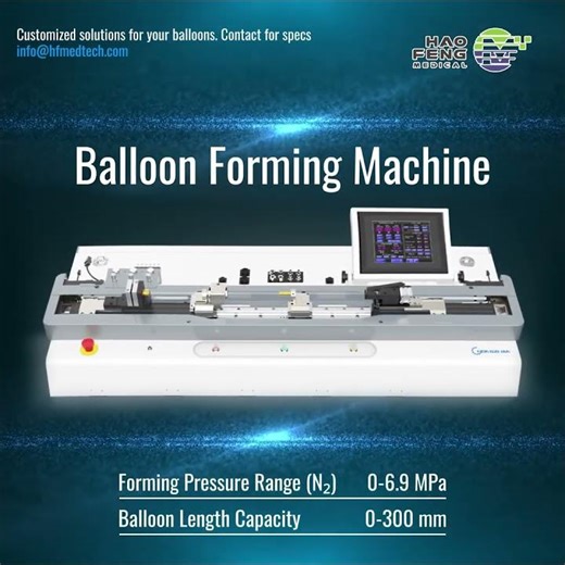 Haofeng Medical--Balloon Forming Machine #machine #cdmo #manufacturing #innovation #automation
