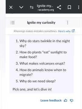 Ignite my curiosity Tutorial