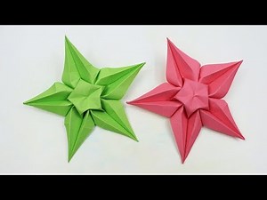 How to Make Paper Star easy - DIY Paper Star Origami