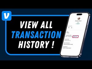 How to View Transaction History on Venmo !
