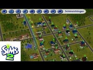 Die Sims 2: Vorstellung der Kartenansicht von Schönsichtingen - [German/Deutsch]