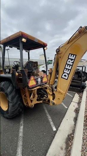 John Deere Backhoe on sale in our next Tools & Tech Online Auction. #onlineauctions