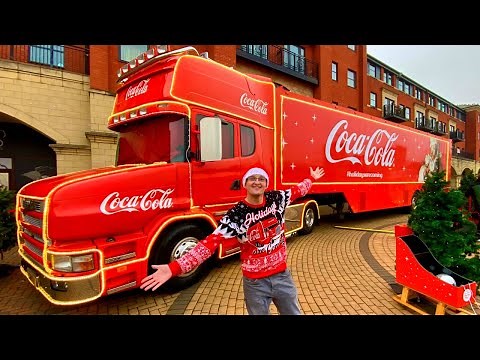 Coca-Cola Christmas Truck - VLOGMAS DAY 20