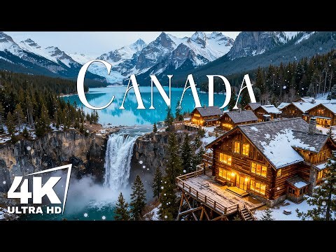 Canada Winter 4K | Winter Wonderland – Banff, Jasper & Crystal-Frozen Landscapes - 4K Video