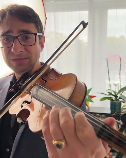 Schönes Anfänger Stück für die Geige. (Dvorak - Symphonie der Neue Welt)