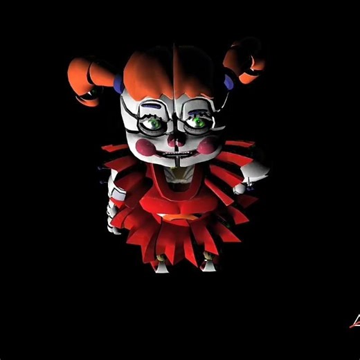 Prisma 3D Circus Baby music video Short Animation