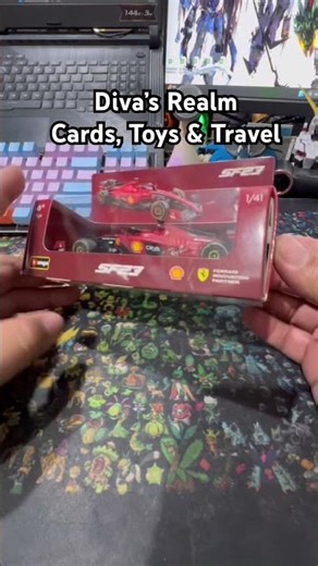 After 23 days! Dumating na cxa, from Shell. RC Ferrari Toy car