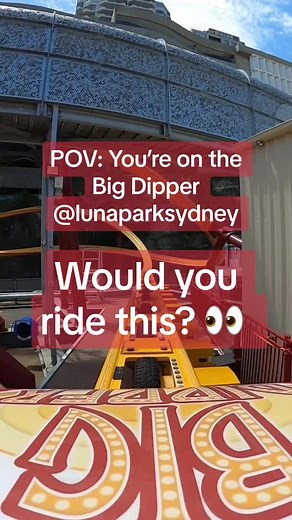 Experience the Thrills of Big Dipper Rollercoaster at Luna Park Sydney