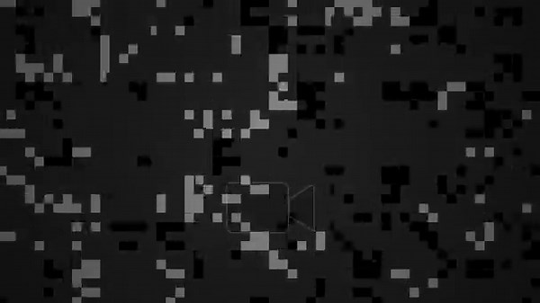 Abstract Digital Glitch Effect Featuring Pixelated Dark Monochrome Background Animation Stock Video Footage - Alamy