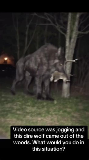 Encountering a Dire Wolf: What to Do in the Wild