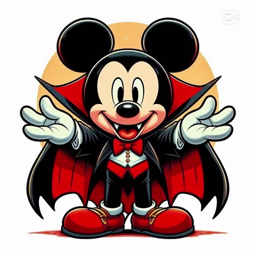 5 PNG Vampire Mickey Png Mouse Splash and Watercolor Png Mickey Transparent PNG File for Sublimation Vampire Mouse PNG - Etsy