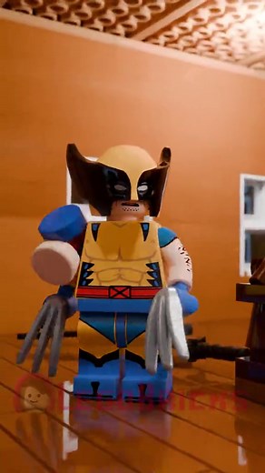Deadpool Vs Wolverine Lego Battle