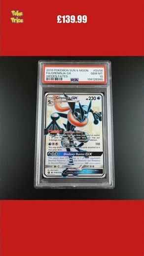 😳 Big sale: Greninja went for £139.99 📈 #shorts