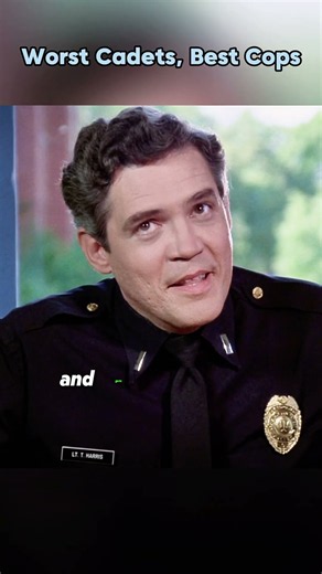 He joined the academy to get expelled. He left with a medal. 🚓🏅 #movierecap #comedy #shorts