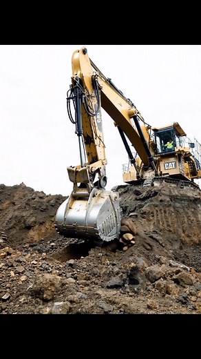 Moving tons with ease. Just another day at the office for this massive CAT excavator." #CAT #Caterpillar #Excavator #HeavyEquipment #Earthmoving #Construction #BigMachines #Digger | Excavator drivers - sailors