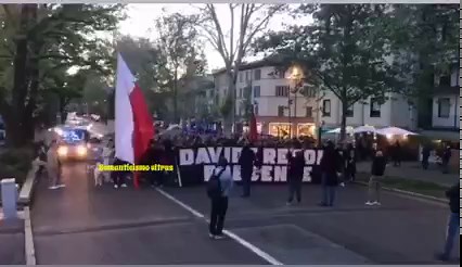 15-4-2023 PIACENZA PER DAVIDE REBOLI. A chi ci guarda da lassu'🌹🌹 | Romanticismo Ultras