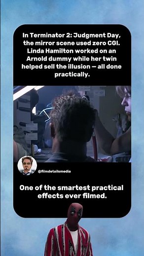 The Mirror Scene Used ZERO CGI… It's Pure Movie Magic 😳 | Terminator 2 (1991)