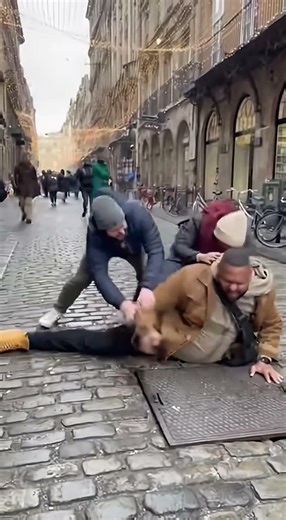 He fell into a hole and his friends made it worse #unexpected #funny #viral