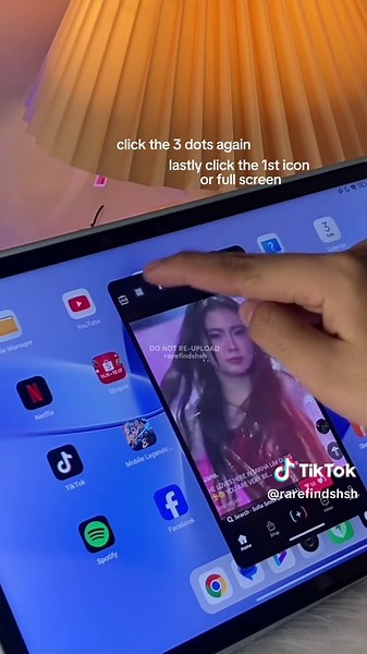 Replying to @kolo 🐿 Tutorial on How to do TikTok full screen mode on Xiaomi Pad 6 #xiaomipad6 #tablet #tutorial #xiaomi