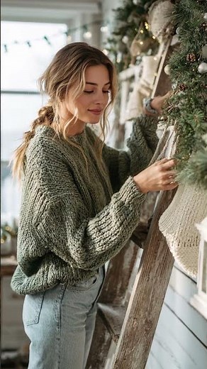 💖 Small Space Green & White Christmas 2025 Part 2 | Cozy Cottage Style for an Elegant Holiday Home