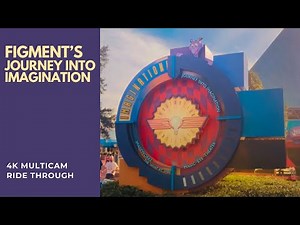 Ride Through Journey Into Imagination With Figment Disney World's EPCOT [4K] Multi Camera POV