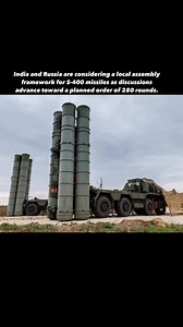 2.6K views · 101 reactions | India and Russia are considering a local assembly framework for S-400 missiles as discussions advance toward a planned order of 280 rounds. | Indian Defence Times | Facebook